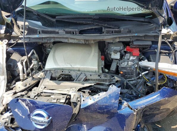 1N4BZ0CP3GC310116 2016 NISSAN LEAF Blue Vista interior trasera