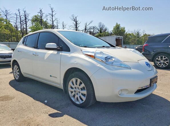 1N4BZ0CP3HC307833 2017 NISSAN LEF White Առջևի աջ