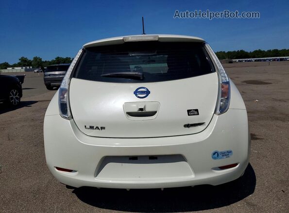 1N4BZ0CP3HC307833 2017 NISSAN LEF White Հետևի տեսք