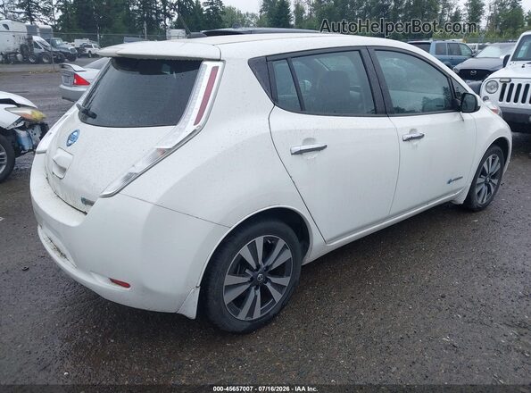 1N4BZ0CP4HC301474 2017 NISSAN LEAF White Rear right