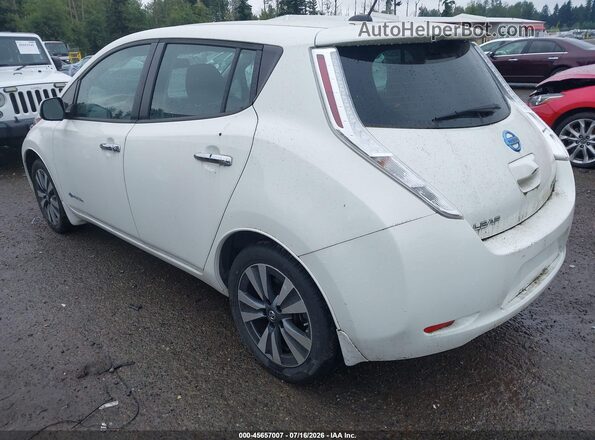 1N4BZ0CP4HC301474 2017 NISSAN LEAF White Rear left