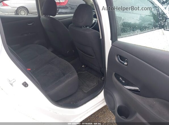 1N4BZ0CP4HC301474 2017 NISSAN LEAF White Rear seats view