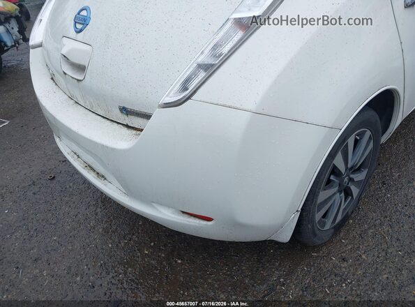 1N4BZ0CP4HC301474 2017 NISSAN LEAF White Dashboard view
