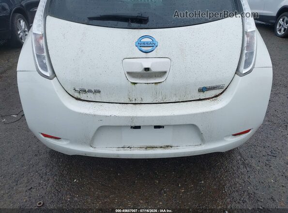 1N4BZ0CP4HC301474 2017 NISSAN LEAF White Front view