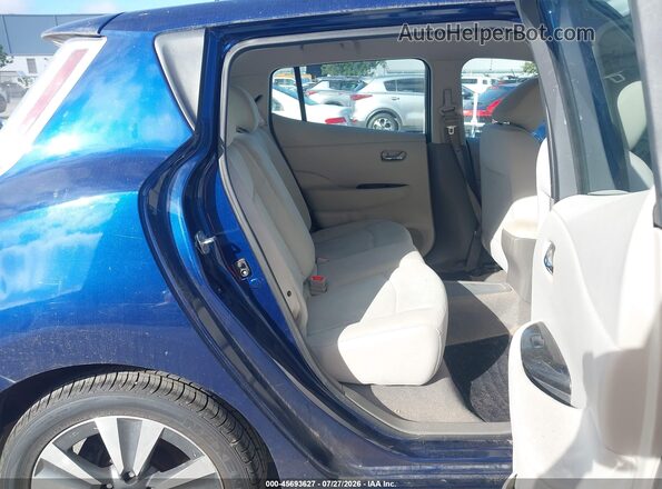 1N4BZ0CP6GC306190 2016 NISSAN LEAF Синий Вид наклейки с VIN-кодом
