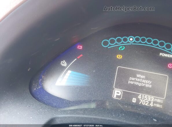 1N4BZ0CP6GC306190 2016 NISSAN LEAF Синий 