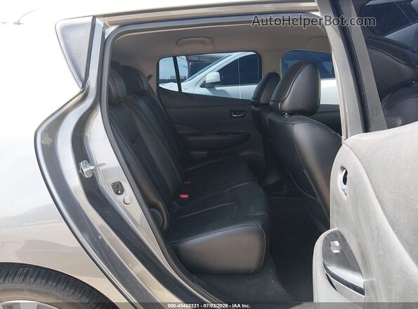 1N4BZ0CP6HC307440 2017 NISSAN LEAF Gray VIN კოდის სტიკერის ხედი
