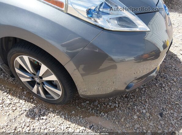 1N4BZ0CP6HC307440 2017 NISSAN LEAF Gray 