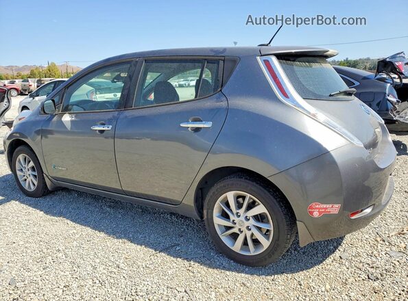 1N4BZ0CP6HC311259 2017 NISSAN LEAF Charcoal Задня ліва чверть