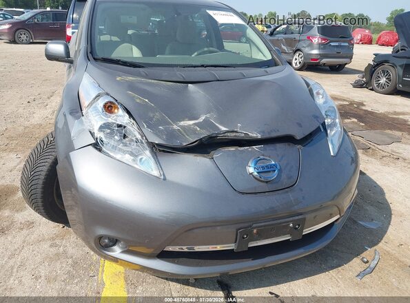1N4BZ0CP7GC311673 2016 NISSAN LEAF Gray Front view