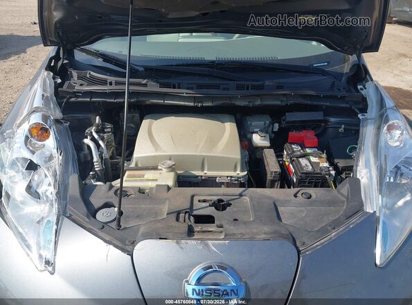 1N4BZ0CP7GC311673 2016 NISSAN LEAF Gray Rear view