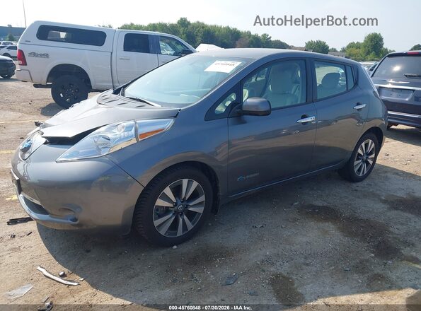 1N4BZ0CP7GC311673 2016 NISSAN LEAF Gray Front left