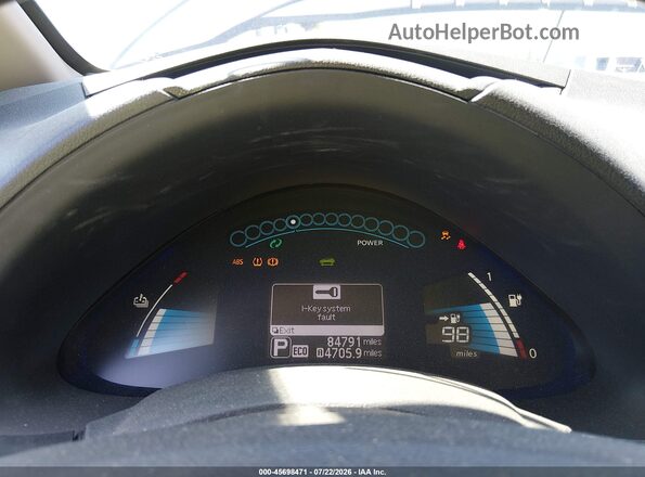 1N4BZ0CP8HC309707 2017 NISSAN LEAF Gray Вид задніх сидінь