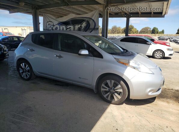 1N4BZ0CP9GC310718 2016 NISSAN LEAF Silver Przód prawy
