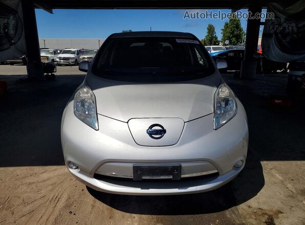 1N4BZ0CP9GC310718 2016 NISSAN LEAF Silver Widok z przodu