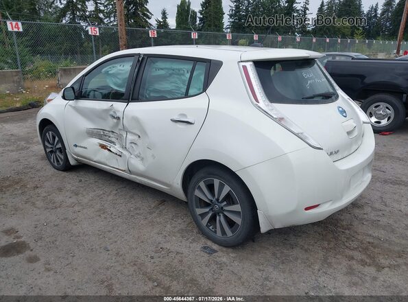 1N4BZ0CP9GC311187 2016 NISSAN LEAF White Հետևի ձախ