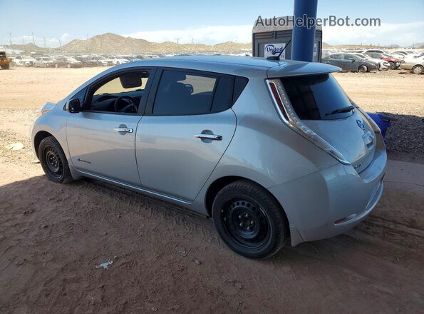 1N4BZ0CP9HC311269 2017 NISSAN LEAF Серебряный Задняя левая четверть
