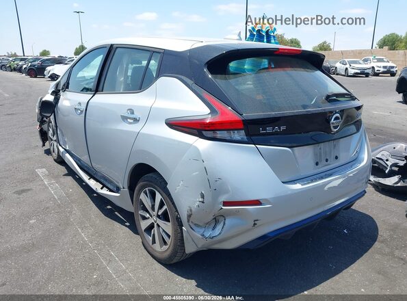 1N4BZ1BP0LC307238 2020 NISSAN LEAF Серебряный Задняя левая четверть