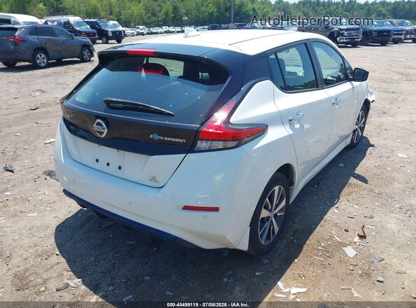 1N4BZ1BP2LC308858 2020 NISSAN LEAF White Tył prawy