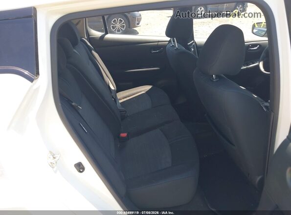 1N4BZ1BP2LC308858 2020 NISSAN LEAF White Widok naklejki z numerem VIN