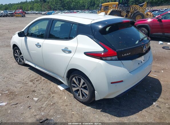 1N4BZ1BP2LC308858 2020 NISSAN LEAF White Tył lewy