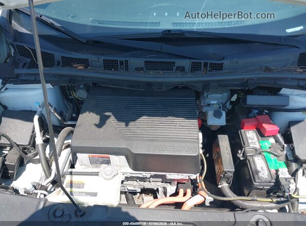 1N4BZ1BP2LC308858 2020 NISSAN LEAF White Widok z tyłu