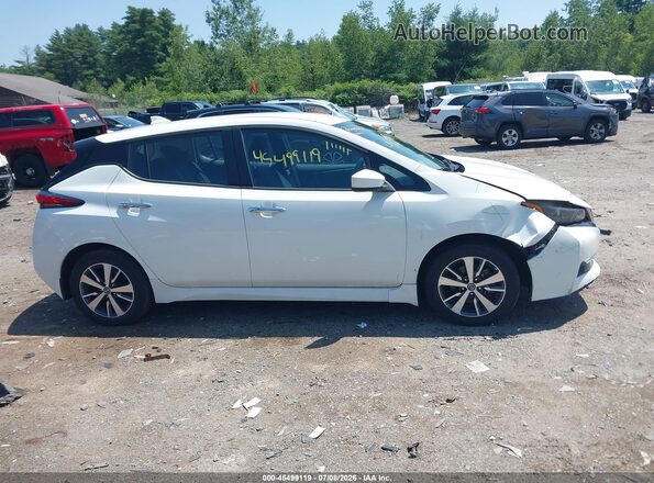 1N4BZ1BP2LC308858 2020 NISSAN LEAF White Widok wnętrza z tyłu