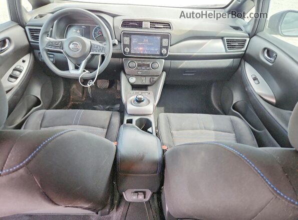 1N4BZ1BP4LC307789 2020 NISSAN LEAF Gray Widok deski rozdzielczej
