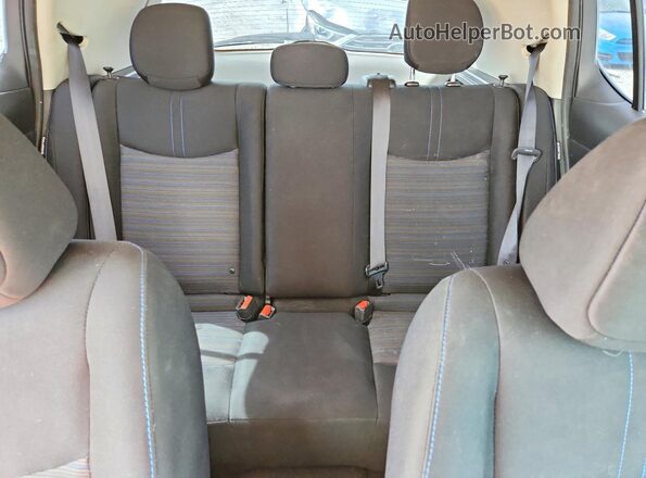 1N4BZ1BP4LC307789 2020 NISSAN LEAF Gray Widok tylnych siedzeń
