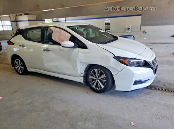 1N4BZ1BV2NC556416 2022 NISSAN LEAF Белый Передняя правая четверть