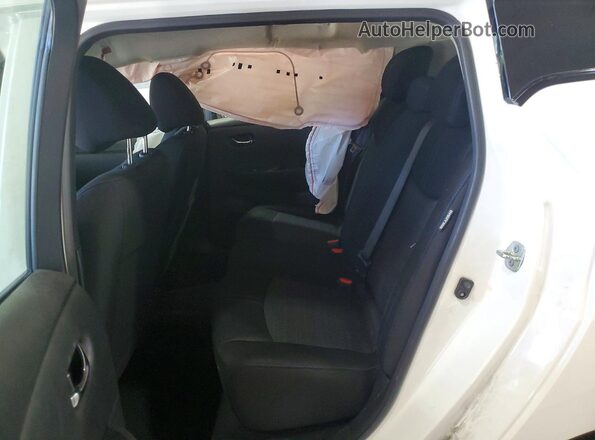 1N4BZ1BV2NC556416 2022 NISSAN LEAF Белый Вид задних сидений