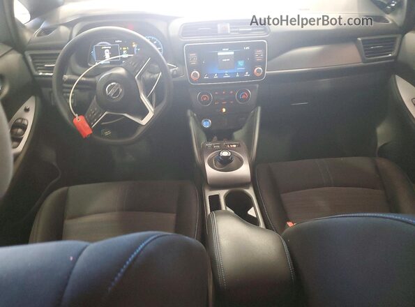 1N4BZ1BV2NC556416 2022 NISSAN LEAF Белый Вид панели приборов