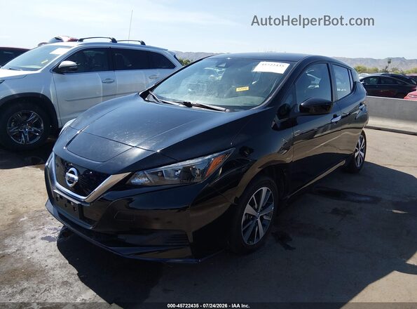 1N4BZ1BV8NC555061 2022 NISSAN LEAF Black Front left