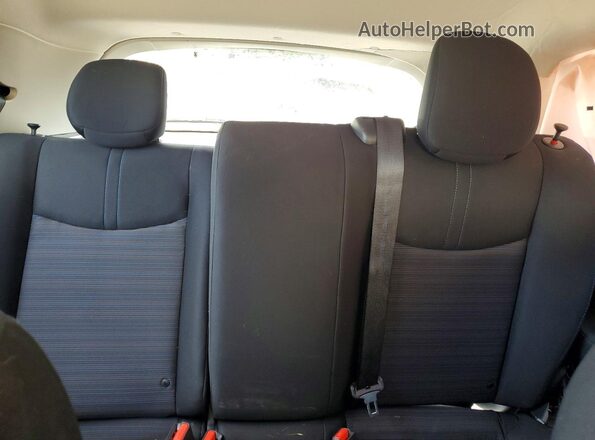 1N4BZ1CP1KC320125 2019 NISSAN LEAF White უკანა სავარძლების ხედი