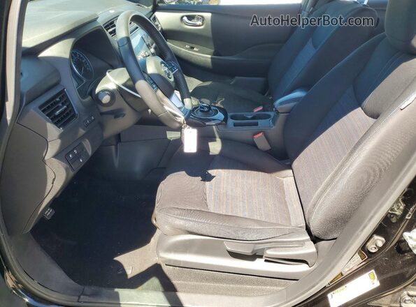 1N4BZ1CP2LC306980 2020 NISSAN LEAF Black Սալոնի դիմացի տեսք