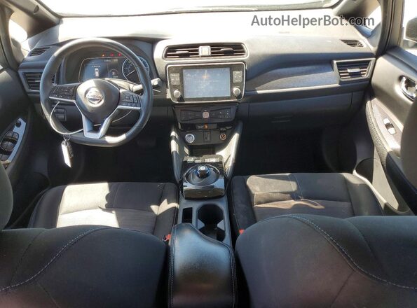 1N4BZ1CP2LC306980 2020 NISSAN LEAF Black Առջևի վահանակի տեսք