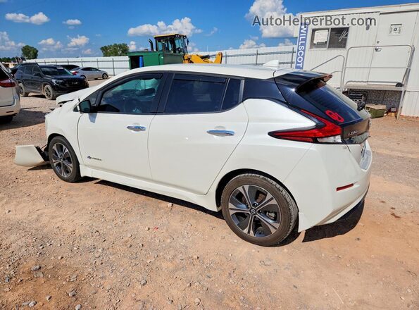 1N4BZ1CP3KC310891 2019 NISSAN LEAF Белый Задняя левая четверть