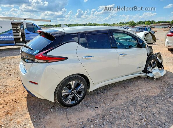 1N4BZ1CP3KC310891 2019 NISSAN LEAF Белый Задняя правая четверть