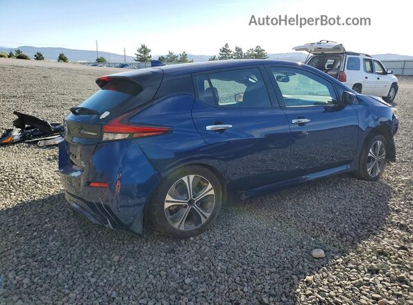 1N4BZ1CP3LC307152 2020 NISSAN LEAF Blue უკანა მარჯვენა