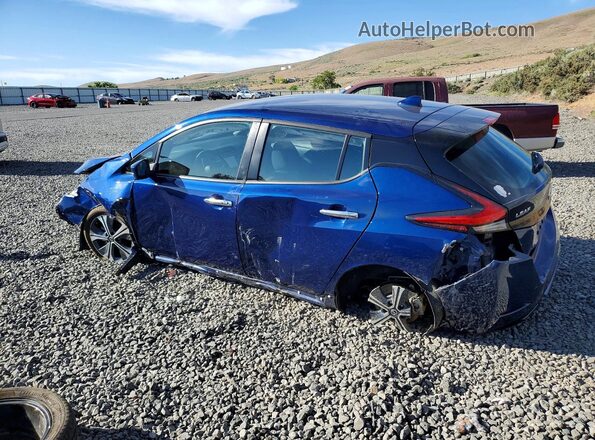 1N4BZ1CP3LC307152 2020 NISSAN LEAF Blue უკანა მარცხენა