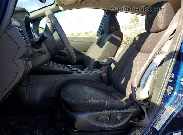 1N4BZ1CP3LC307152 2020 NISSAN LEAF Blue წინა სალონის ხედი