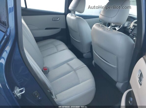 1N4BZ1CP4KC312617 2019 NISSAN LEAF Синий Вид наклейки с VIN-кодом