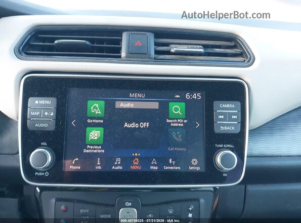 1N4BZ1CP4KC312617 2019 NISSAN LEAF Синий 