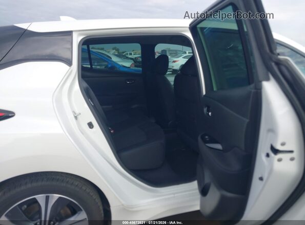 1N4BZ1CP4LC302641 2020 NISSAN LEAF White Vista de la etiqueta del VIN