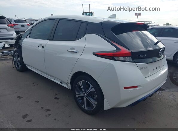 1N4BZ1CP4LC302641 2020 NISSAN LEAF White Trasero izquierdo