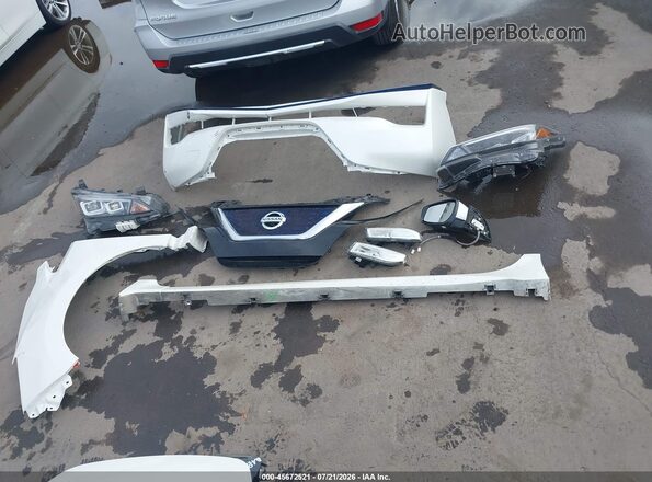 1N4BZ1CP4LC302641 2020 NISSAN LEAF White Vista del cuadro de instrumentos