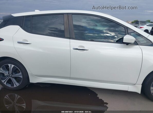 1N4BZ1CP4LC302641 2020 NISSAN LEAF White Vista interior de 360 grados