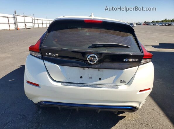 1N4BZ1CP5KC317180 2019 NISSAN LEAF Белый Вид сзади