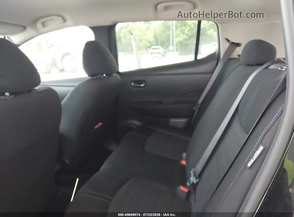 1N4BZ1CP5LC309971 2020 NISSAN LEAF Black VIN კოდის სტიკერის ხედი