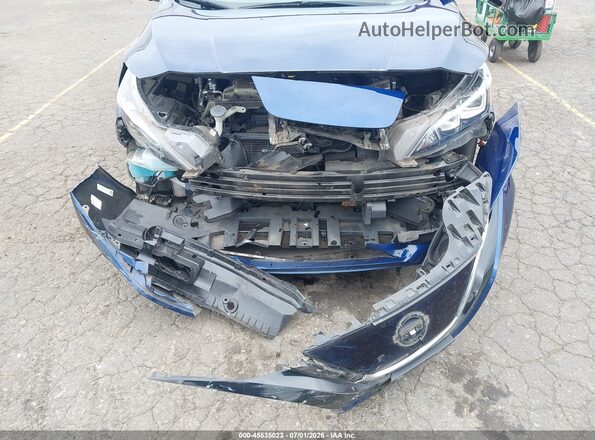 1N4BZ1CP6KC318550 2019 NISSAN LEAF Blue Widok z przodu